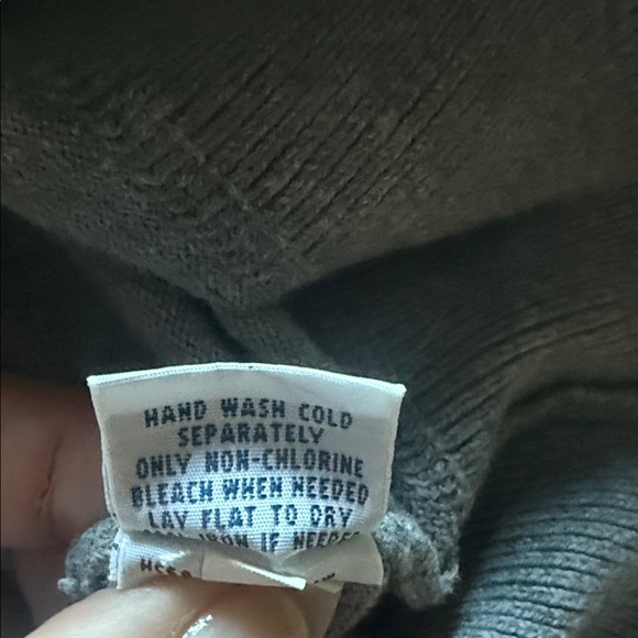 Polo by Ralph Lauren Men's Charcoal Zip-Up Sweater - Picture 5 of 6